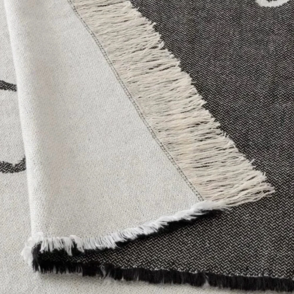 IKEA Kustfyr Cotton Ghost Blanket